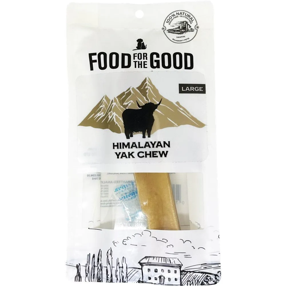 25% OFF: Food For The Good Himalayan Yak Chew Dog Treats