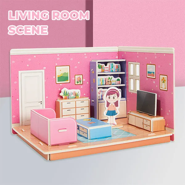 3D STEREO ROOM PUZZLE