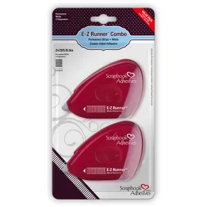 3L - Scrapbook Adhesives - E-Z Runner Permanent Strips Value Pack