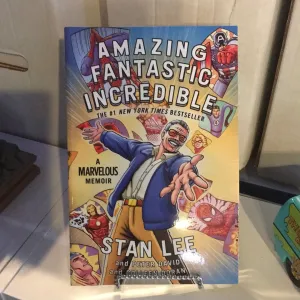 Amazing Fantastic Incredible Stan Lee - Graphic Novel