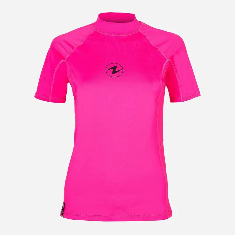 Aqualung Women's Slim Fit Short Sleeve Rashguard