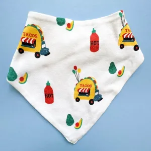 Baby Kerchief Bib- Taco Truck