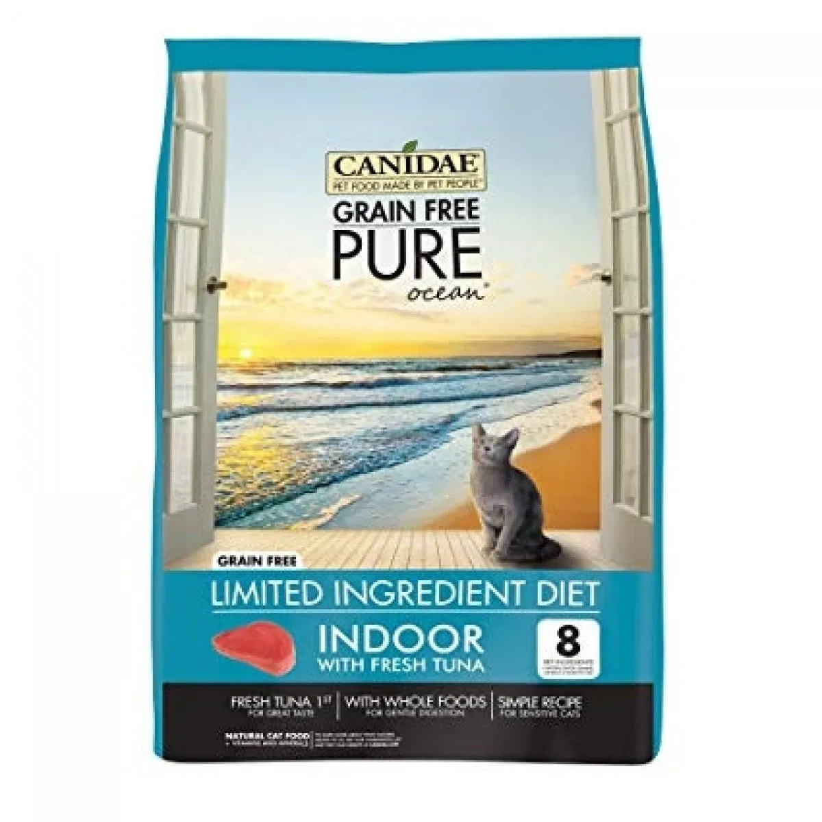 Canidae PURE Grain Free Dry Cat Food - Tuna for Indoor Cats