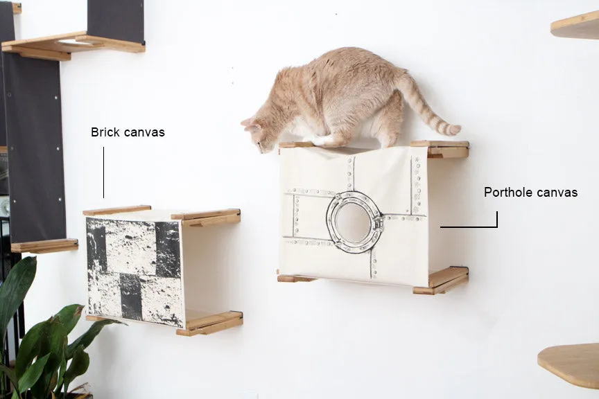 Cat Wall Cubby - Enclosed Cat Bed