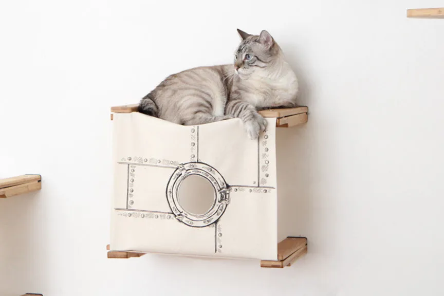 Cat Wall Cubby - Enclosed Cat Bed