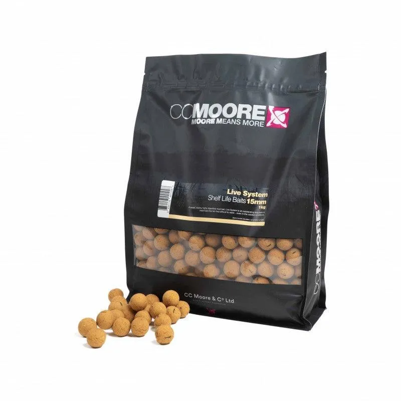 CC Moore Live System Boilies Shelflife 1kg