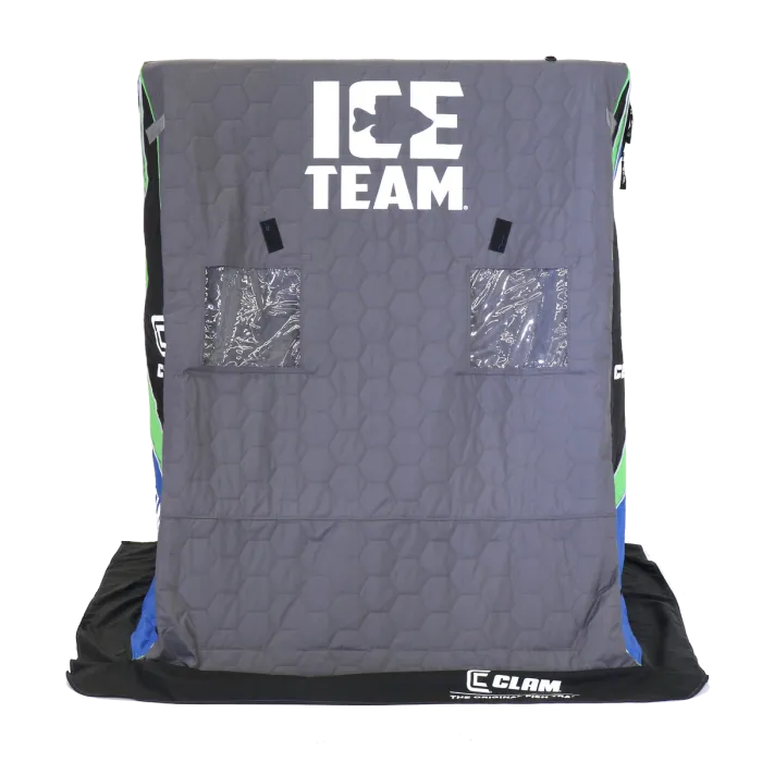 Clam Yukon XT Thermal Ice Team - 2 Person Flip Shack