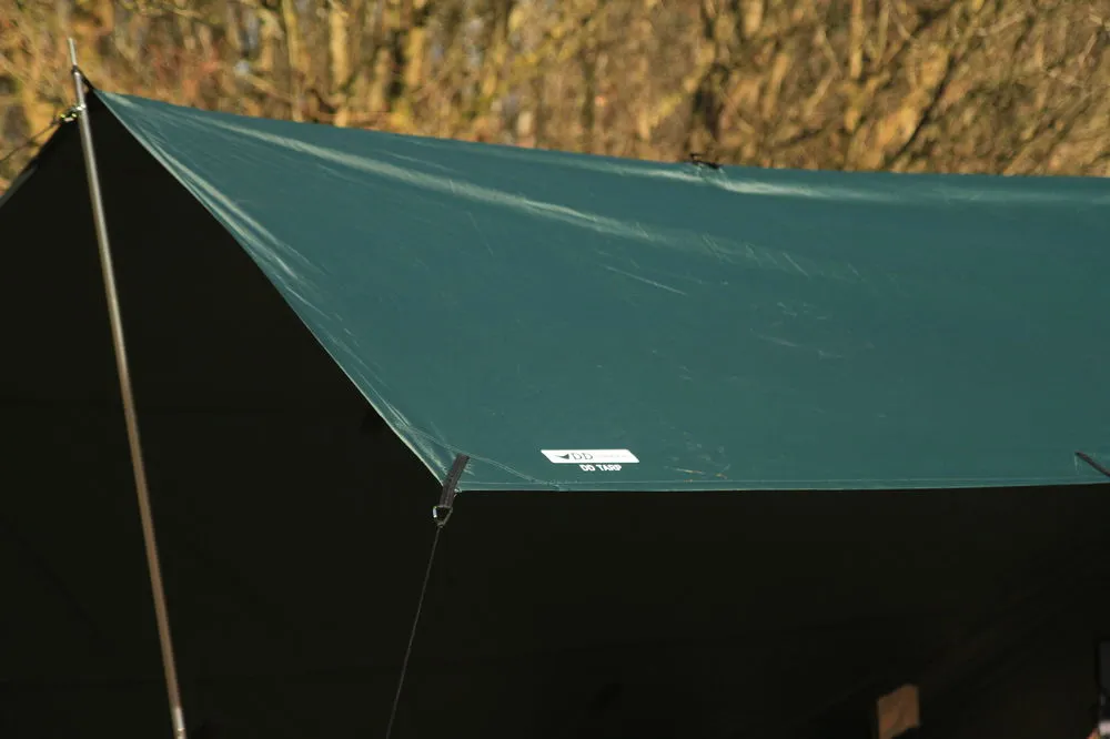 DD Hammocks 5 x 5 tarp Olive Green