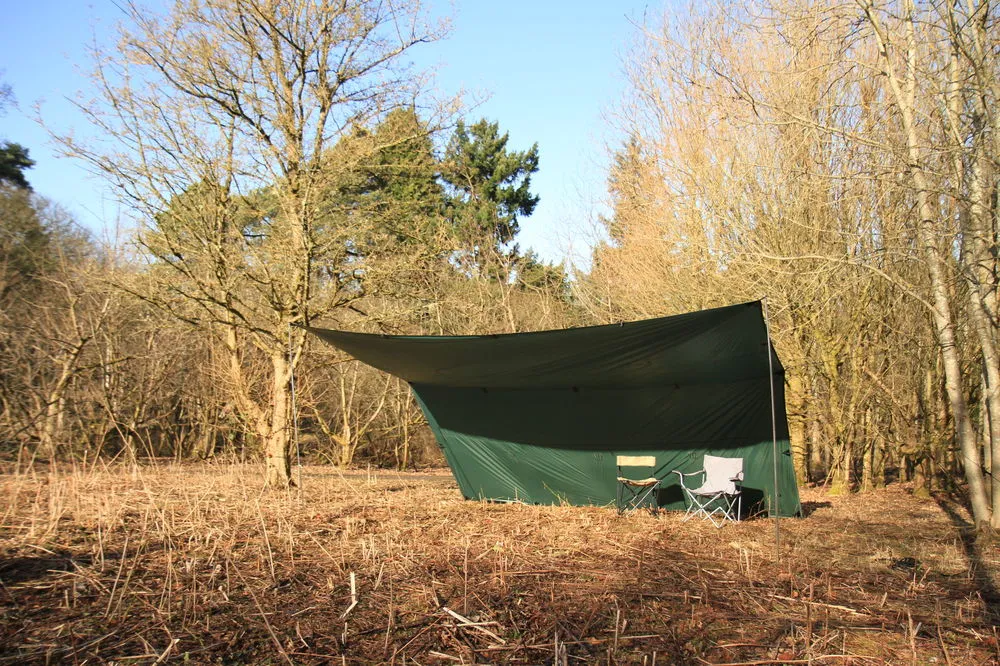 DD Hammocks 5 x 5 tarp Olive Green