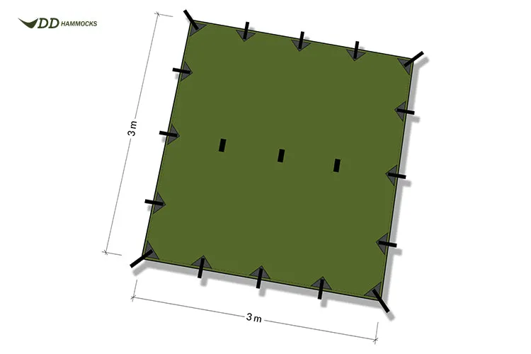 DD Hammocks Tarp 3 x 3