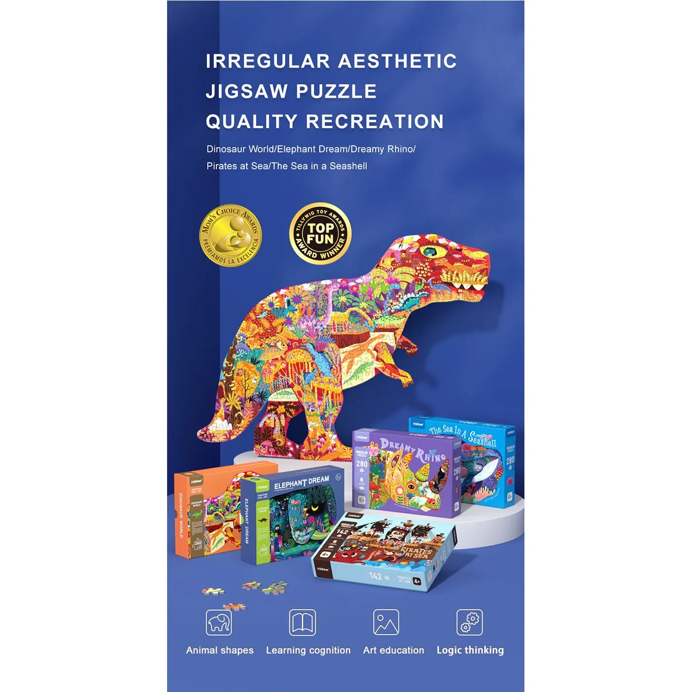 Dinosaur World Puzzle 280pcs