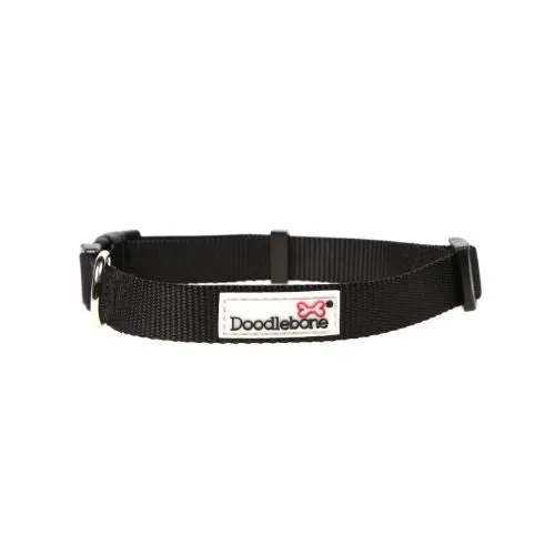 Doodlebone Dog Collar Coal Size 3-6