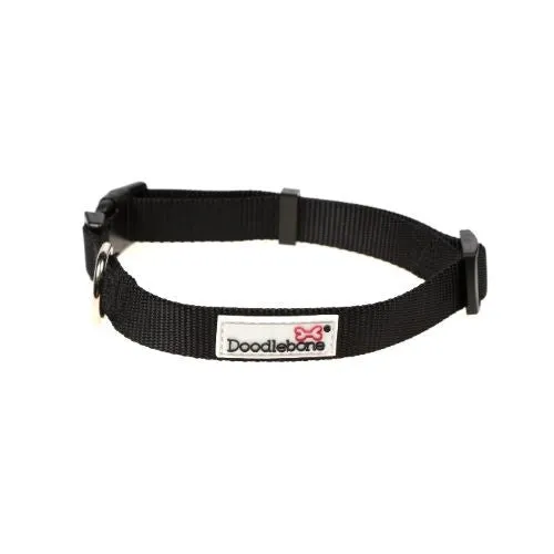 Doodlebone Dog Collar Coal Size 3-6