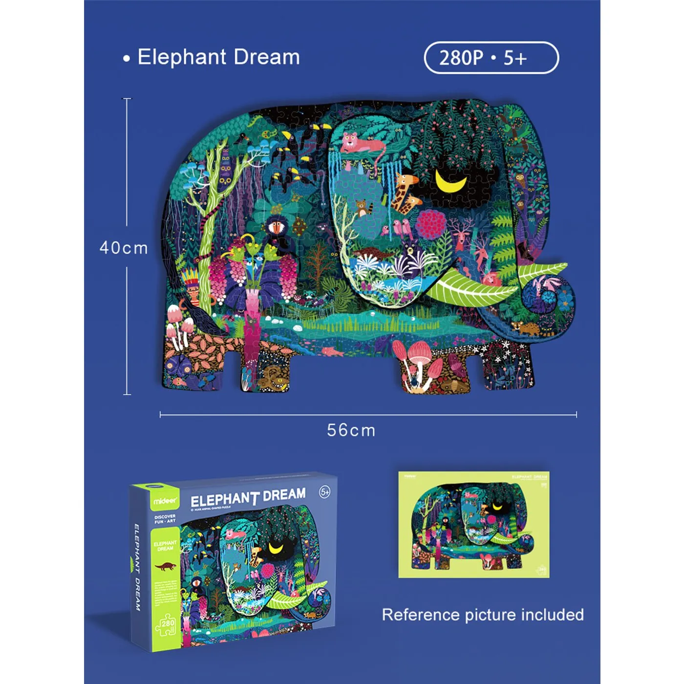 Elephant Dream Puzzle 280pcs