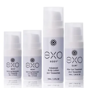 EXO MEN™ Travel Kit, 4 bottles