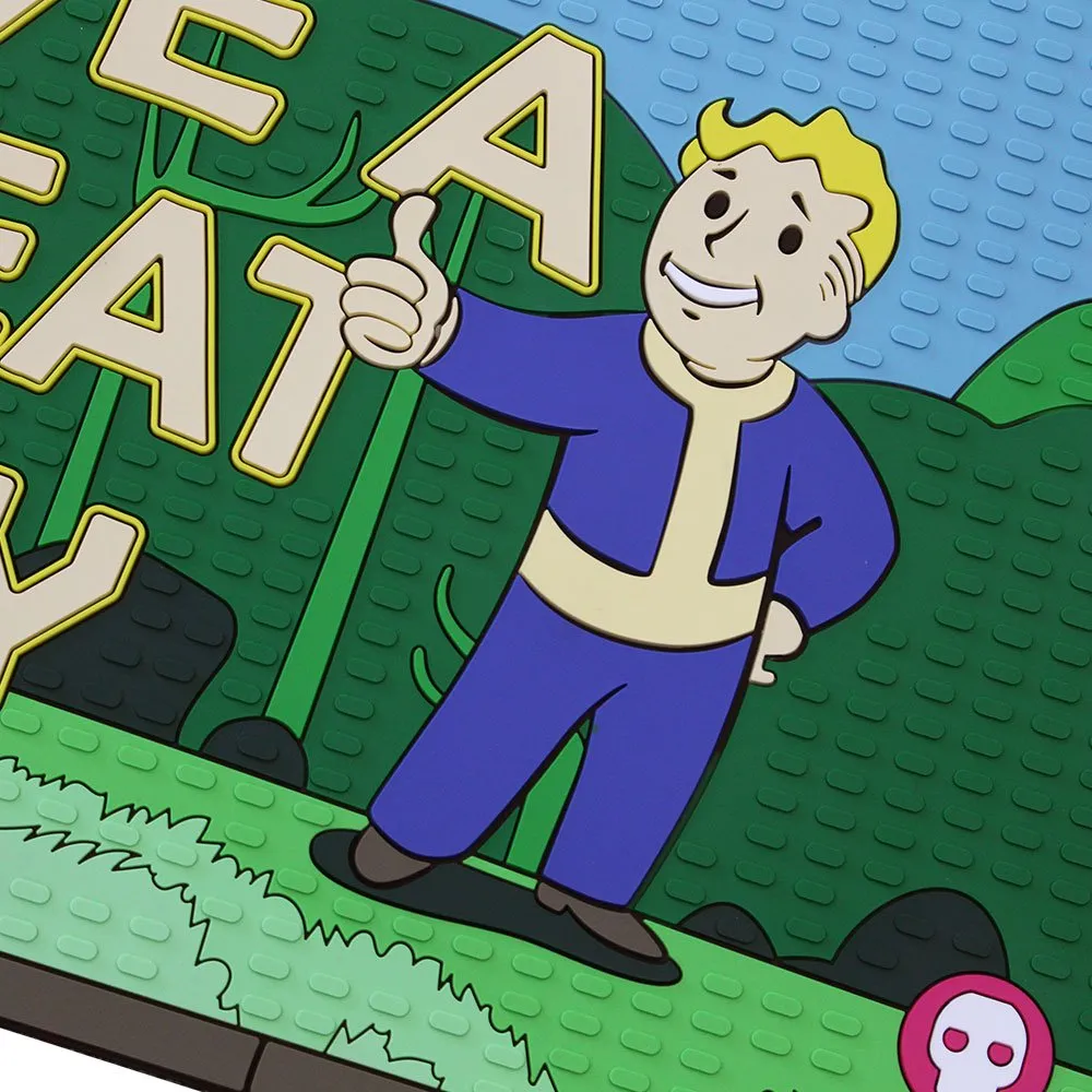 Fallout 76 Have a Great Day Rubber Doormat