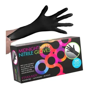 Framar Midnight Mitts Nitrile Gloves