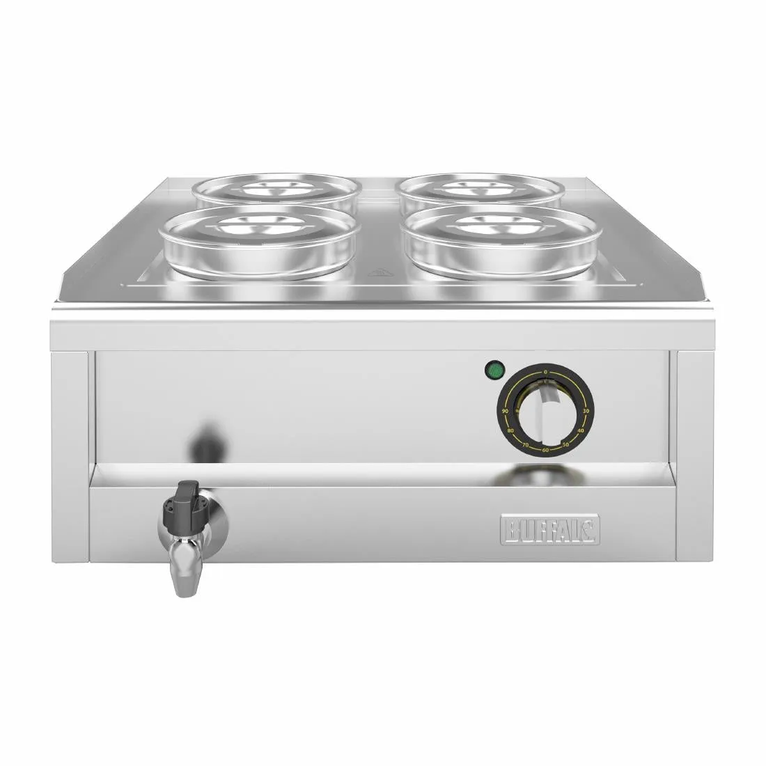 FU291 Buffalo 600 Series 4 Pot Bain Marie