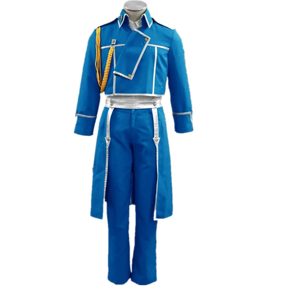 Fullmetal Alchemist Amestris State Military Uniform - Roy Mustang and Riza Hawkeye