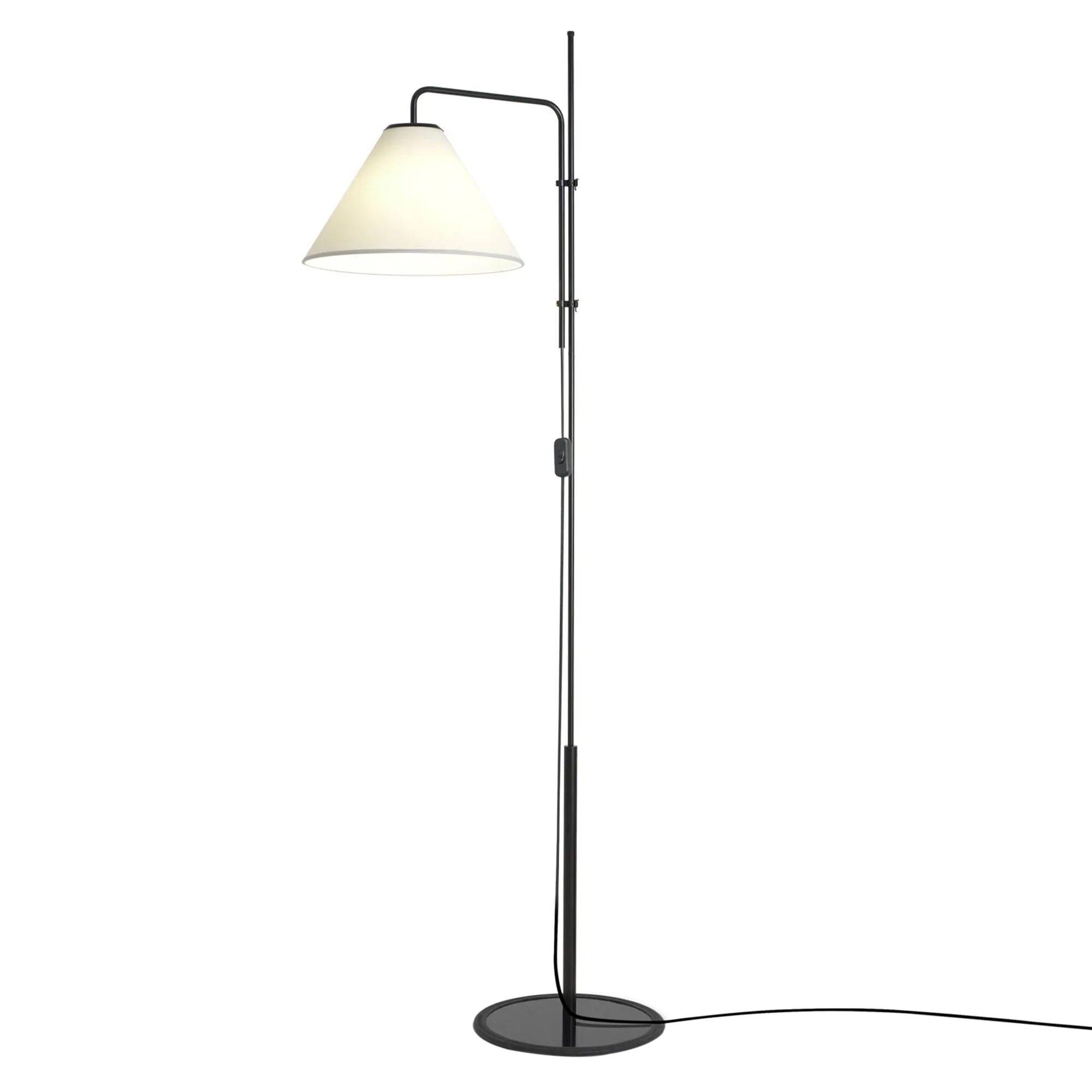 Funiculí­ Fabric Floor Lamp