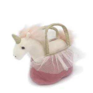 Heirloom Plush | Pretty Unicorn in Purse- Ophelia | Mon Ami Designs