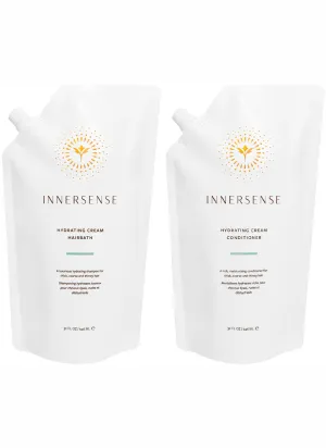 Innersense Hydrating Cream Shampoo & Conditioner Refill Bundle