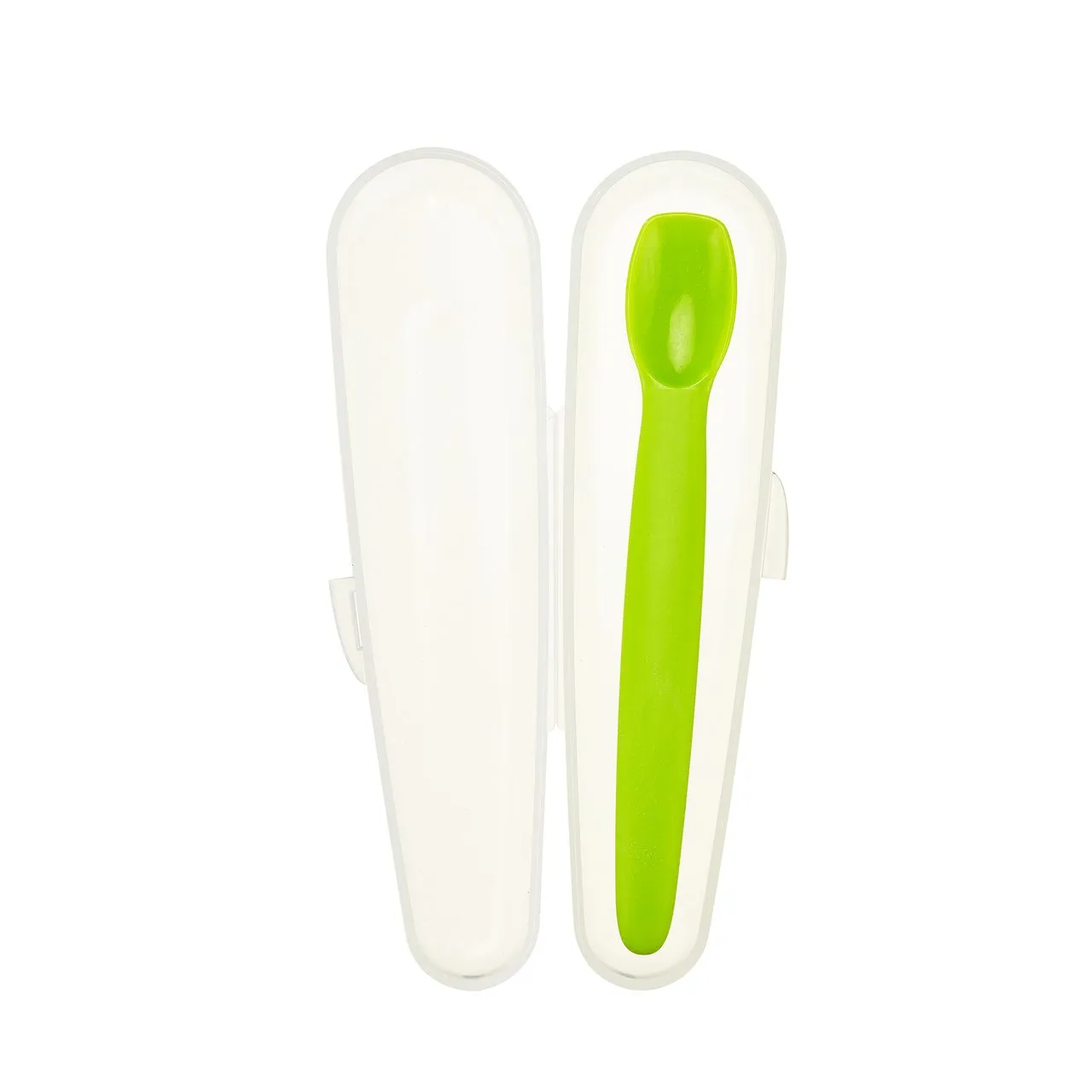 Innobaby Din Din SMART Silicone Baby Spoon With Carrying Case Gum Friendly