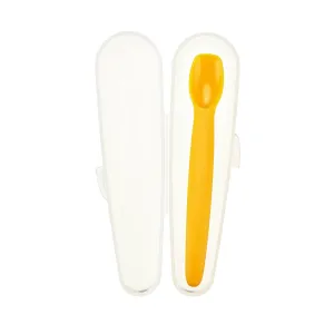 Innobaby Din Din SMART Silicone Baby Spoon With Carrying Case Gum Friendly