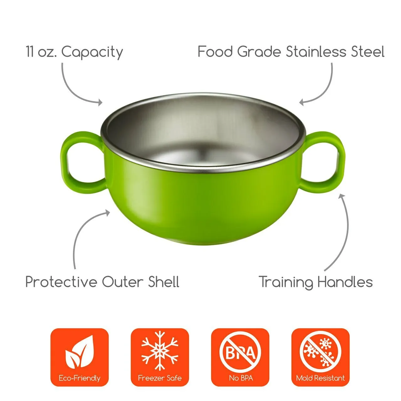 Innobaby Din Din SMART Stainless Starter Bowl