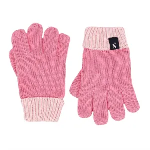 Joules Girls Hedly Colourblock Gloves