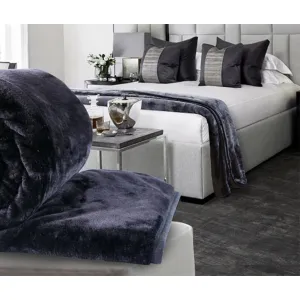 Korean Polyester Double Bed Winter Soft Floral Embossed Blanket