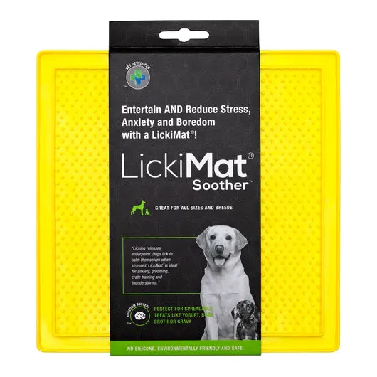 LickiMat Dog Slow Feeder Plate Slodog 6 Colours