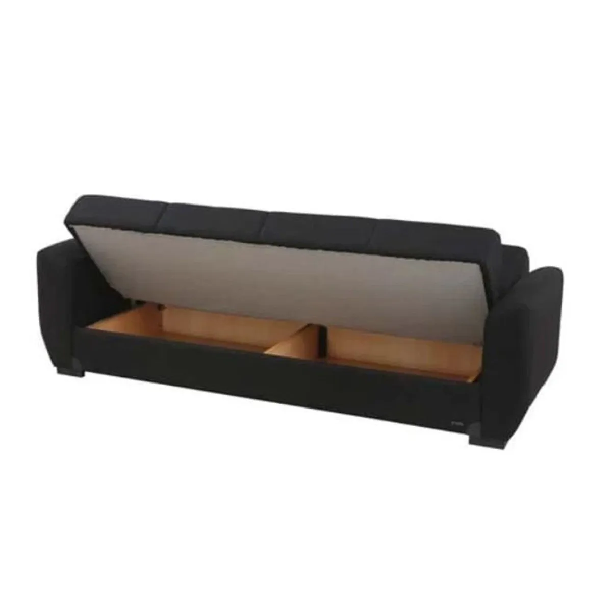 Maria Black Fabric Sofa Bed