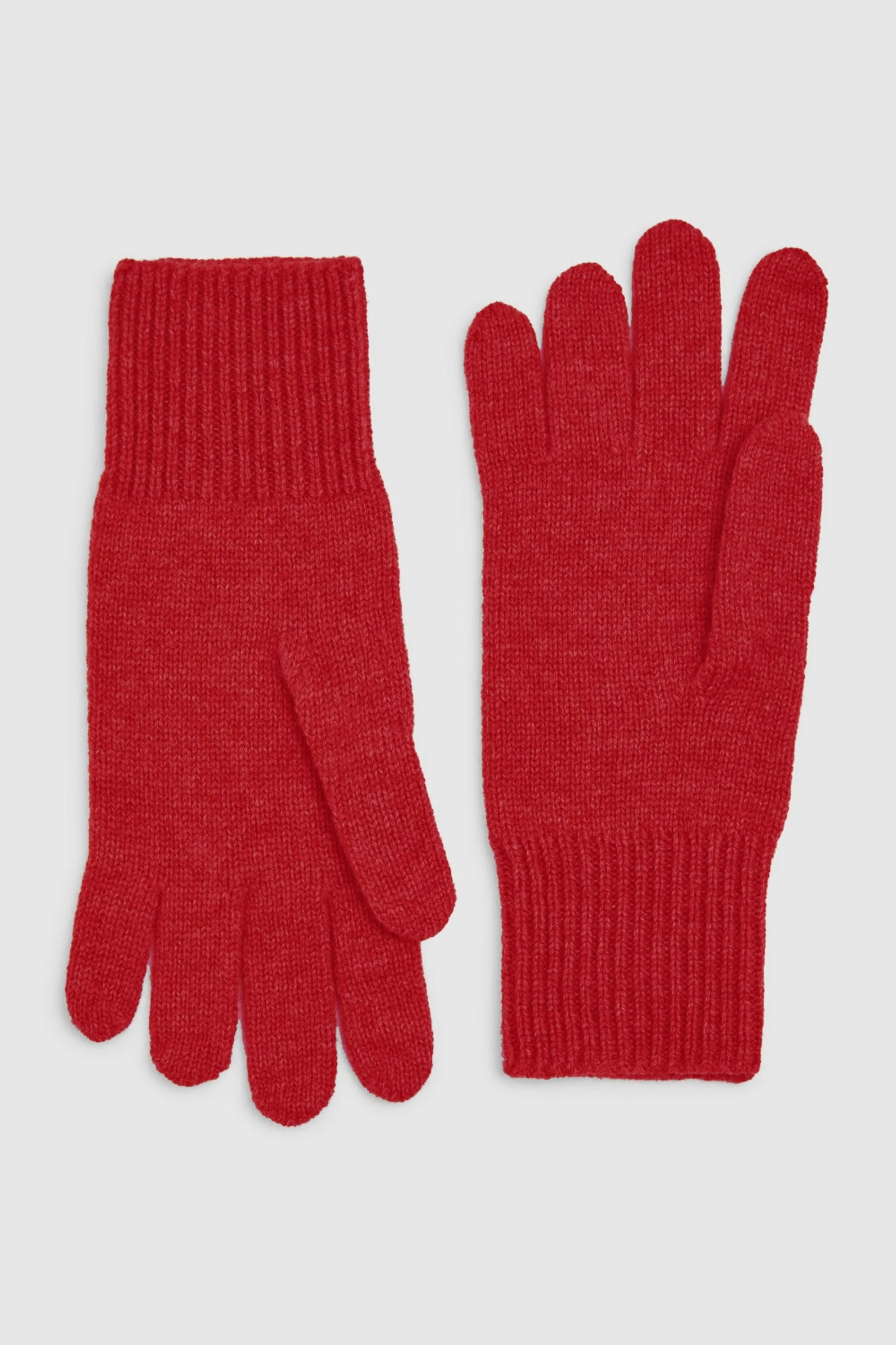 MERINO RIB GLOVES - 9049