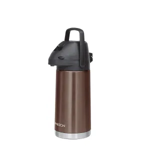 Milton Pinnacle 1600 Insulated Thermosteel Dispenser, 1600 ml, Coffee Brown