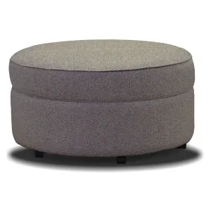 Monroe Round Storage Ottoman