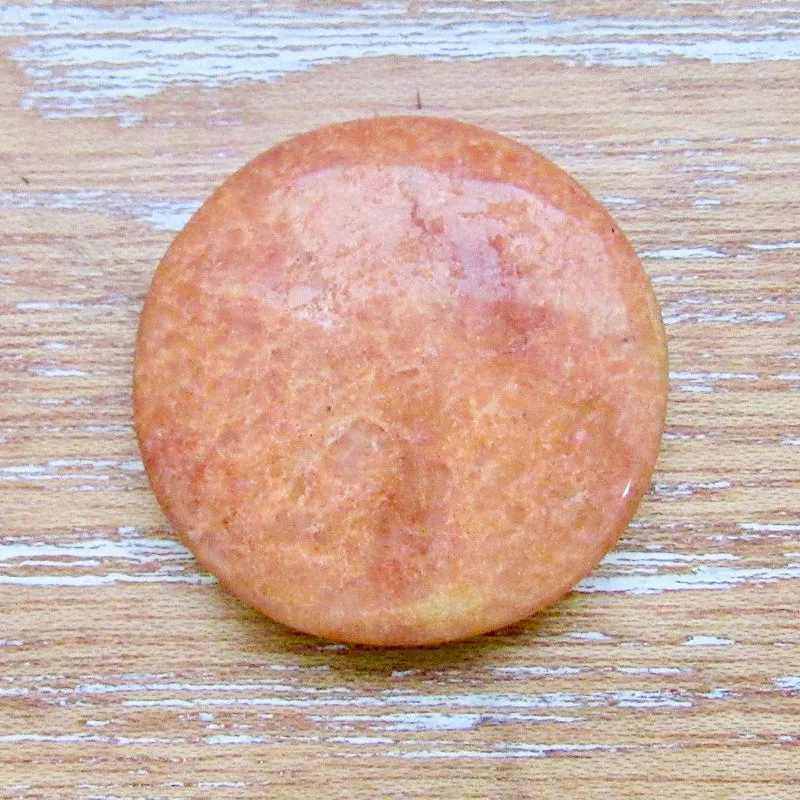 Natural Gemstone Disc Stone - Worry Stone