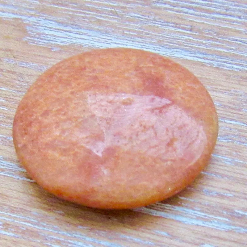 Natural Gemstone Disc Stone - Worry Stone