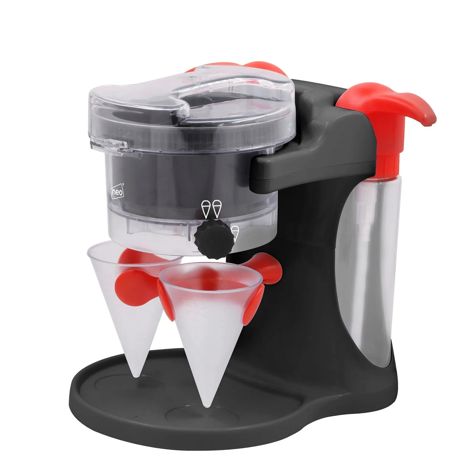 Neo Black Ice Snow Cone Slushy Maker Machine