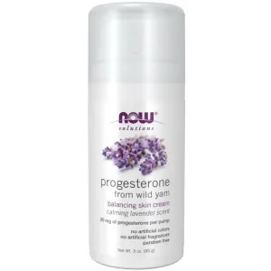 Now Foods Progesterone Cream 3 oz.