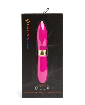 Nu Sensuelle Deux Two-Ended Bullet - Magenta