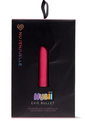 Nu Sensuelle Nubii Evie Rechargeable Silicone Bullet