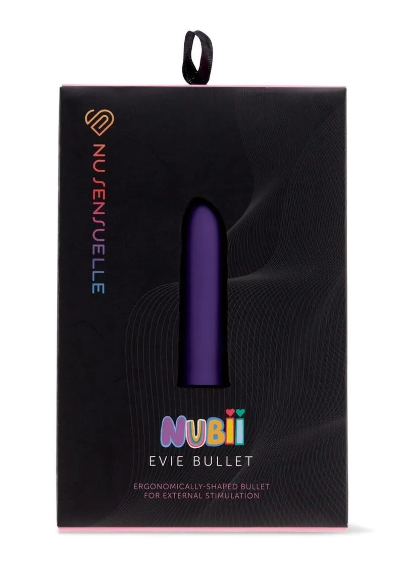 Nu Sensuelle Nubii Evie Rechargeable Silicone Bullet