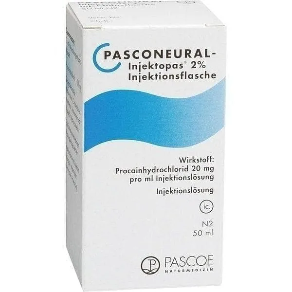 PASCONEURAL procaine hydrochloride 2% injection vials