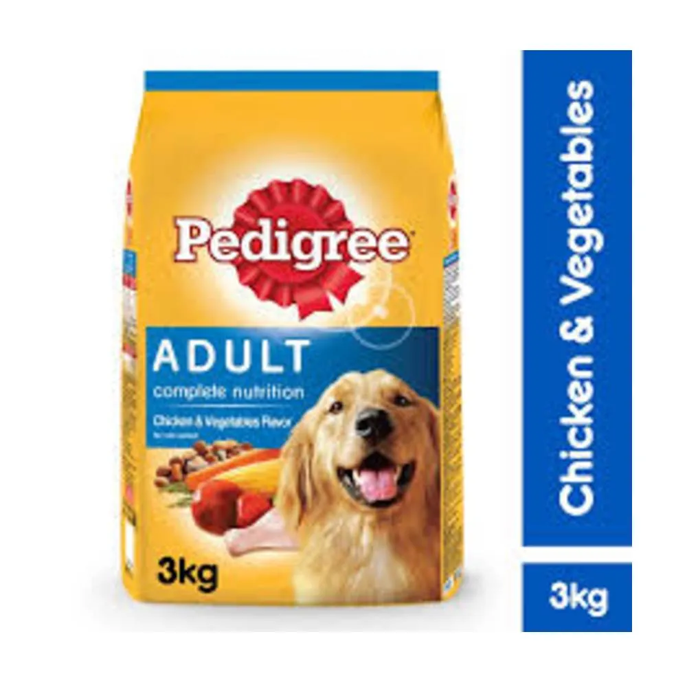 Pedigree Chicken and Vegetables Dry Dog Food 2.8 kg