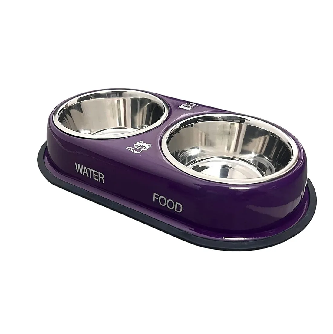 Pet Dining Delight Combo: Stainless Steel Bowls   All-Natural Chicken Treats | Save 30%