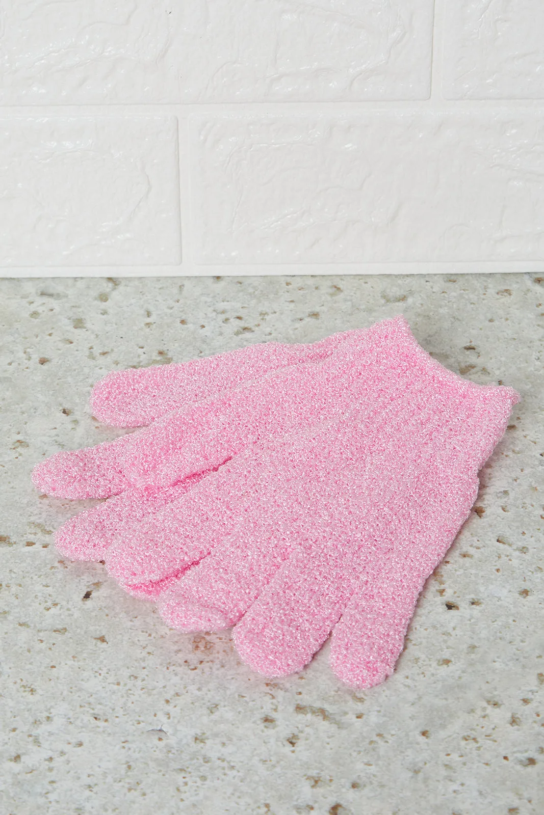 Pink Shower Gloves (2 Pairs)