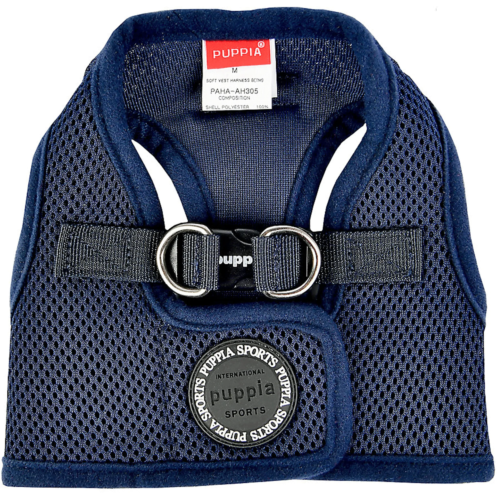 Puppia Navy Soft Step-In Harness Vest B