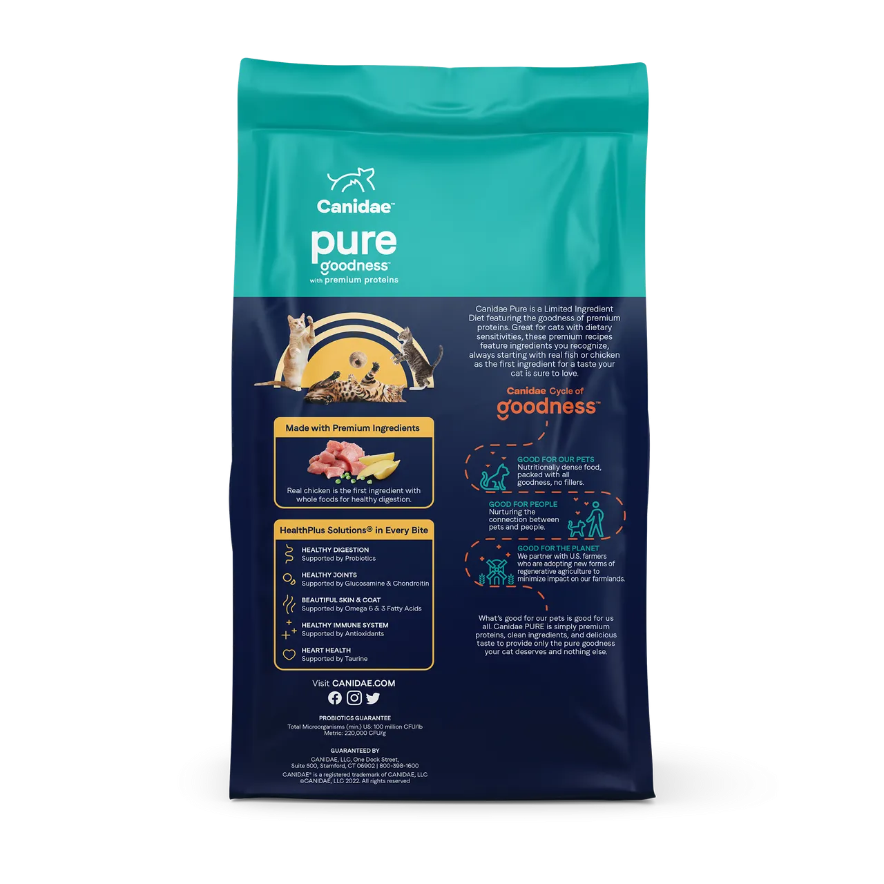 PURE Grain Free Cat Dry Food - Chicken