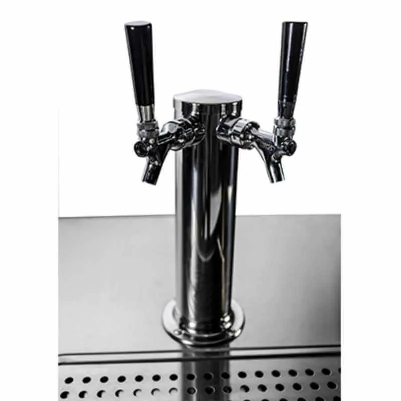 Saba - SBB-27-58 Commercial 58″ Beer Dispenser with Double Tap